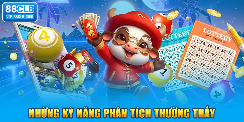 Những kỹ năng phân tích thường thấy 