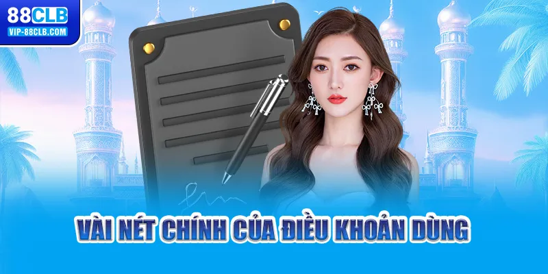 Vài nét chính của điều khoản dùng